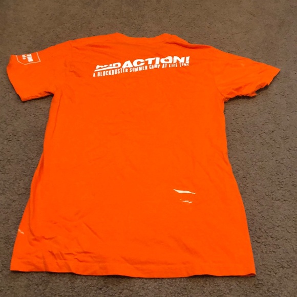 Orange patterned t-shirt - Picture 2 of 2